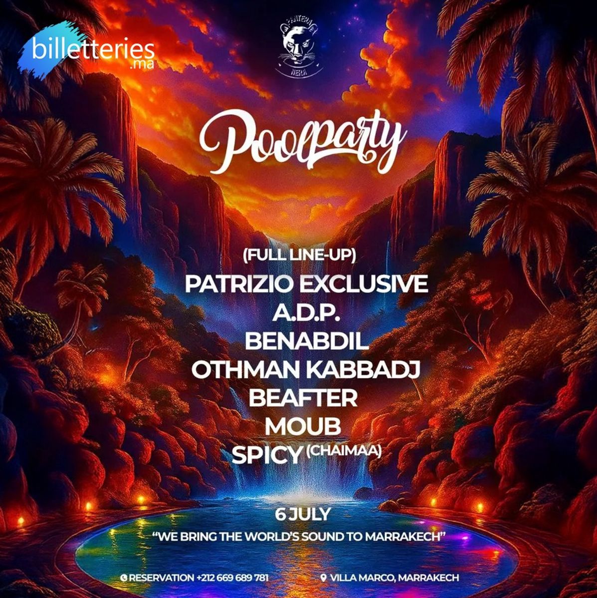 Pantera Nera Pool Party