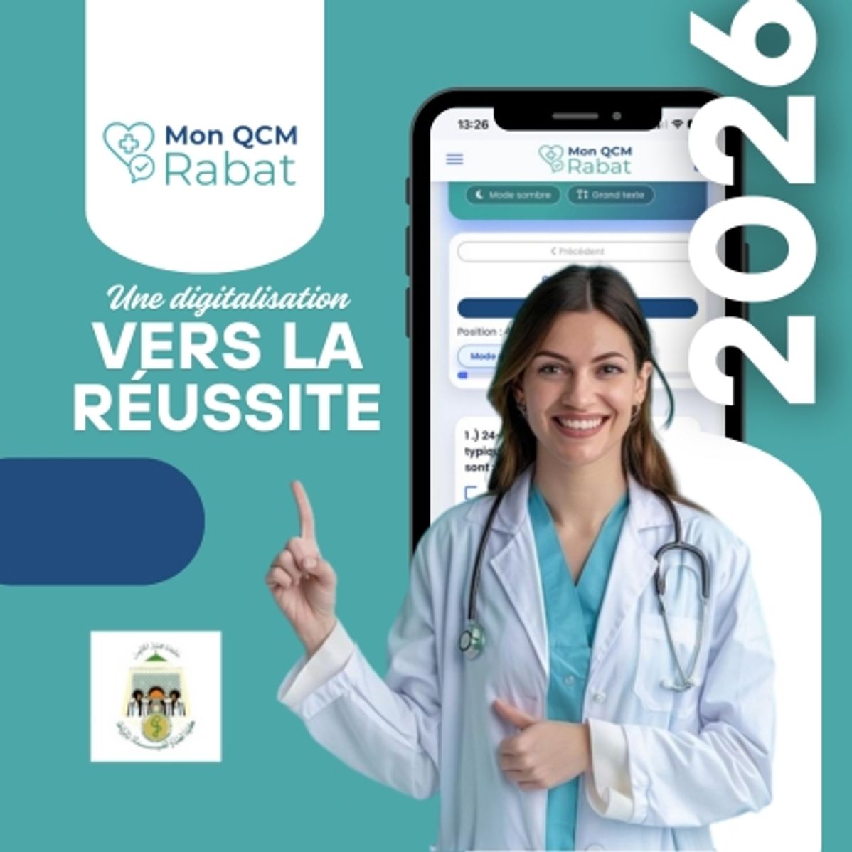 Abonnement MonQCM RABAT - FMPR