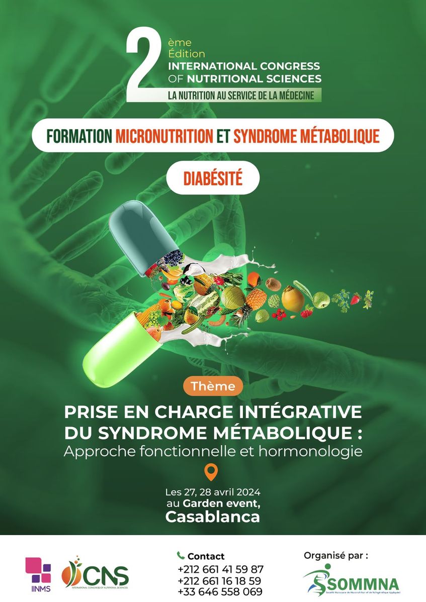 [Replay] ICNS : FORMATION MICRONUTRITION ET SYNDROME METABOLIQUE DIABESITE