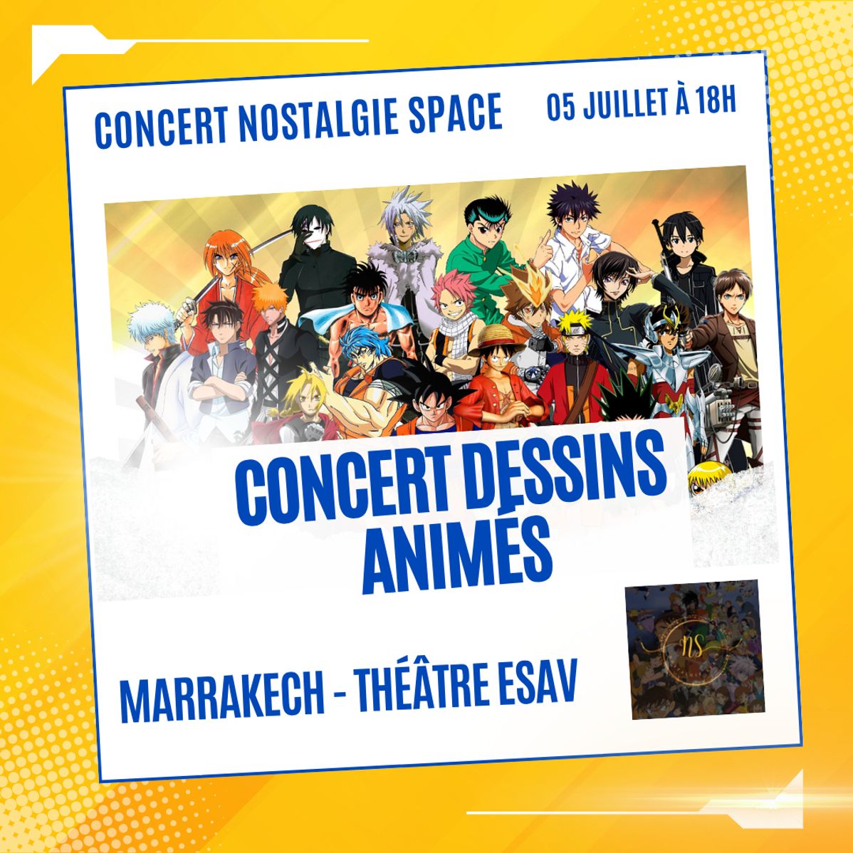 CONCERT Marrakech DESSIN ANIMÉ
