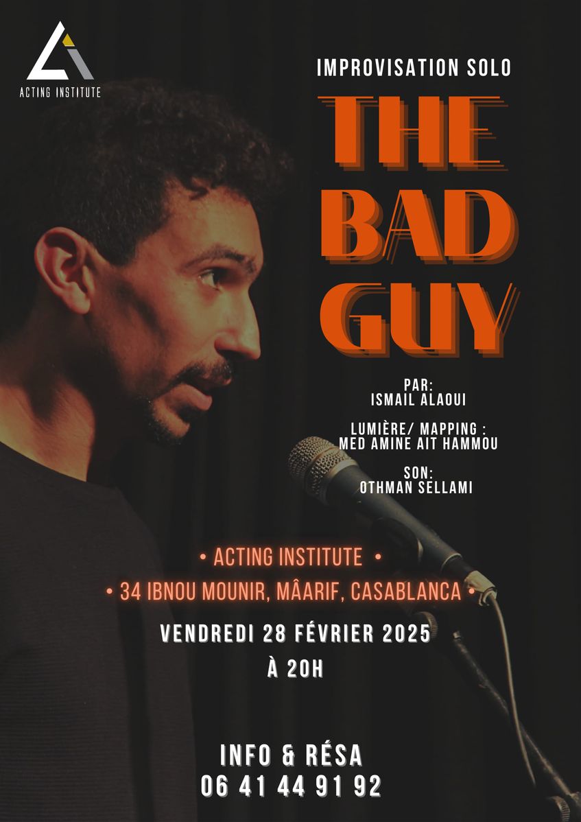 Spectacle d’impro : THE BAD GUY