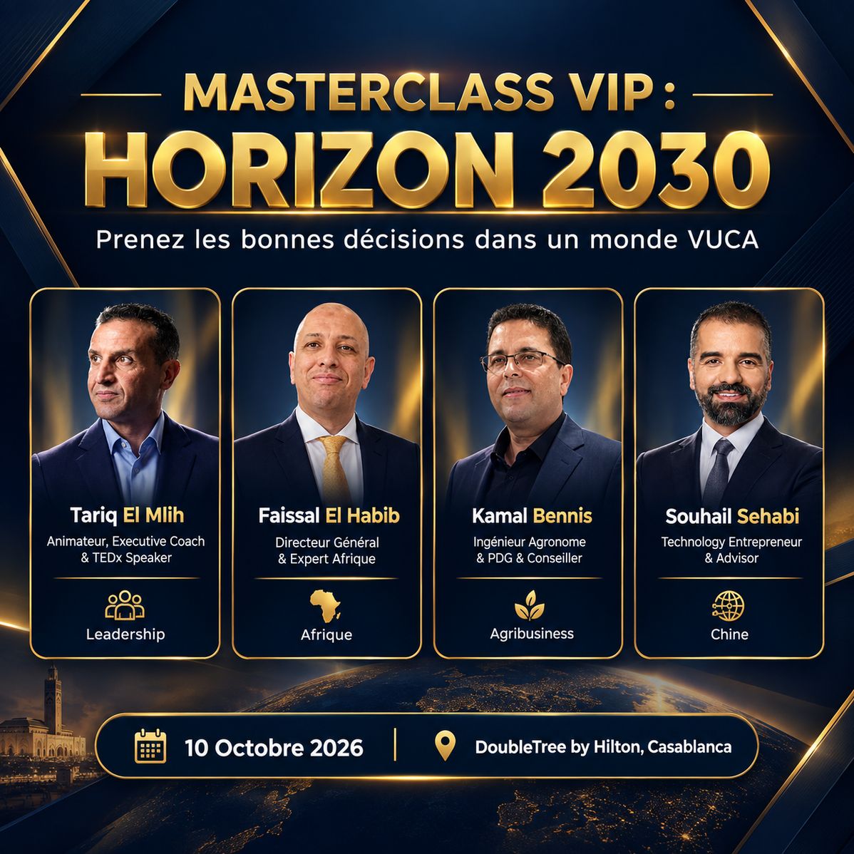 Masterclass VIP : Manager Morocco - Horizon 2030