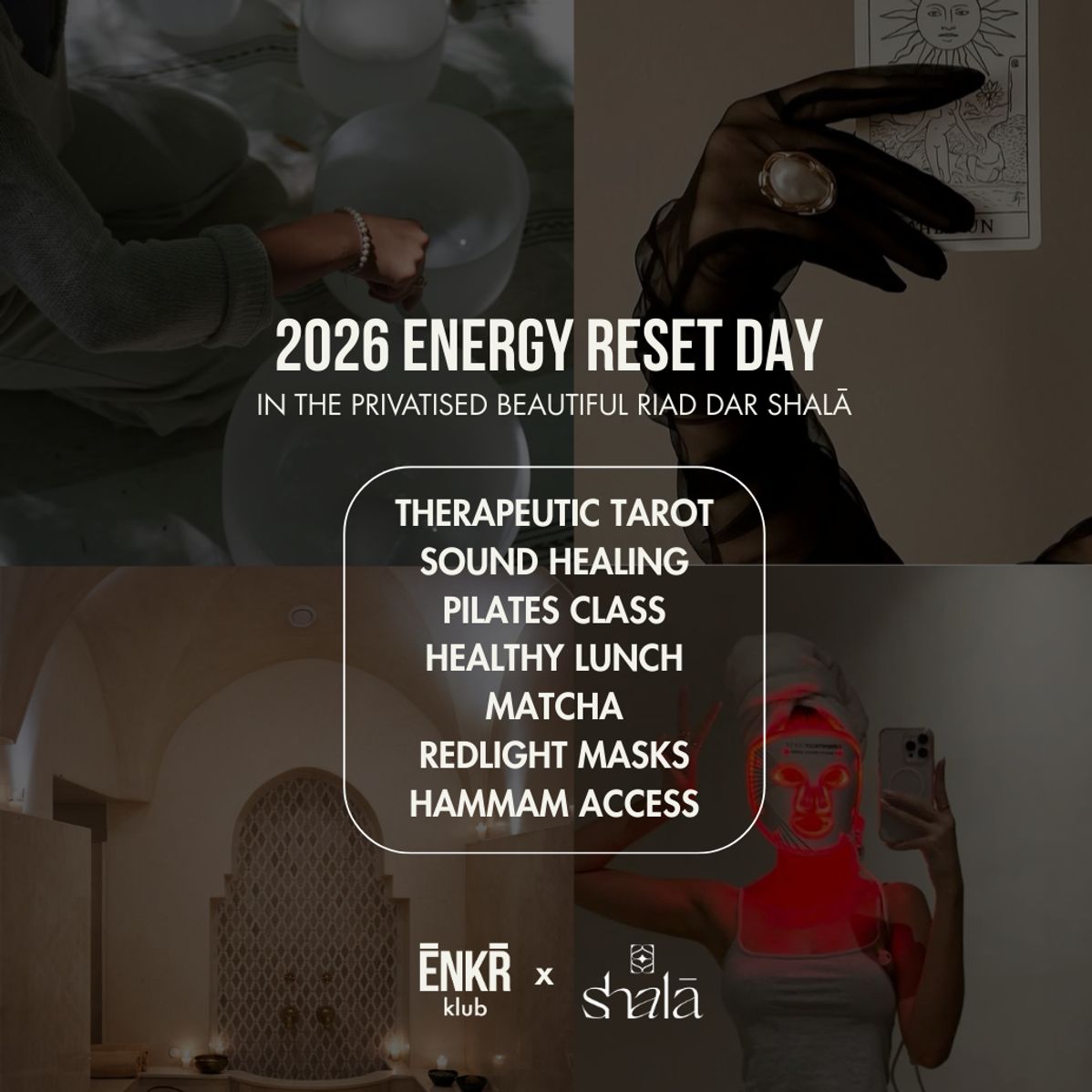 2026 ENERGY RESET DAY by ENKR x Riad Dar Shalā
