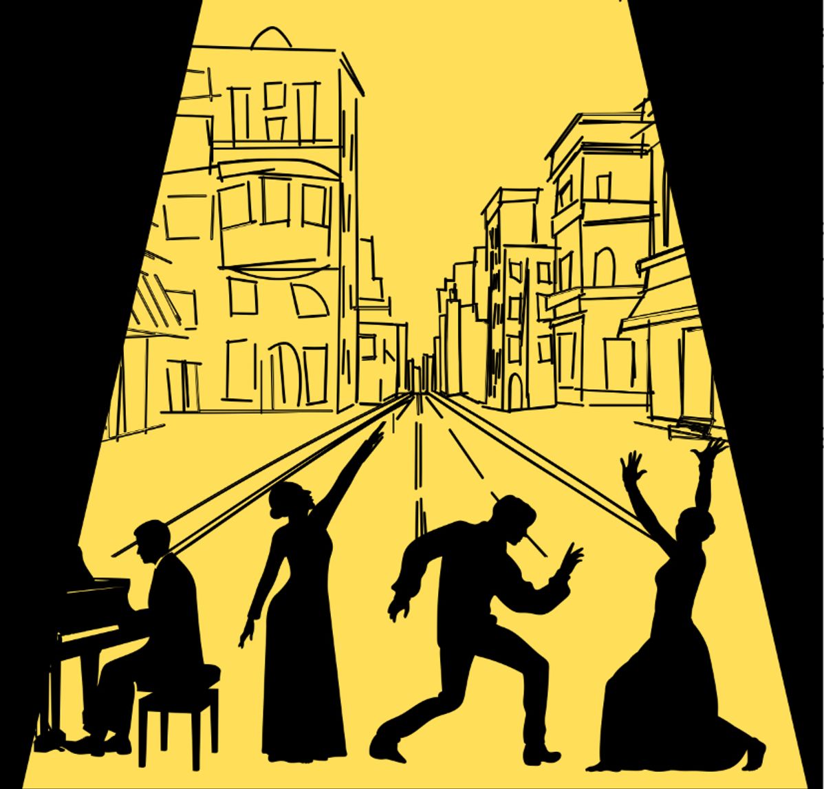 SÉPIA (Ciné-concert sur un film muet tourné en direct)