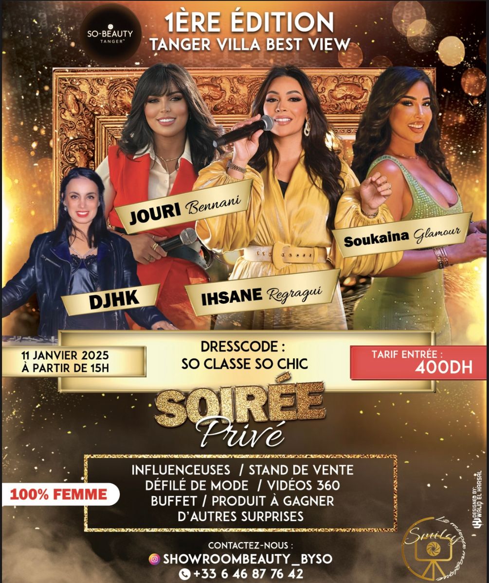 SOIRÉE VENTE PRIVÉE 100% FEMMES