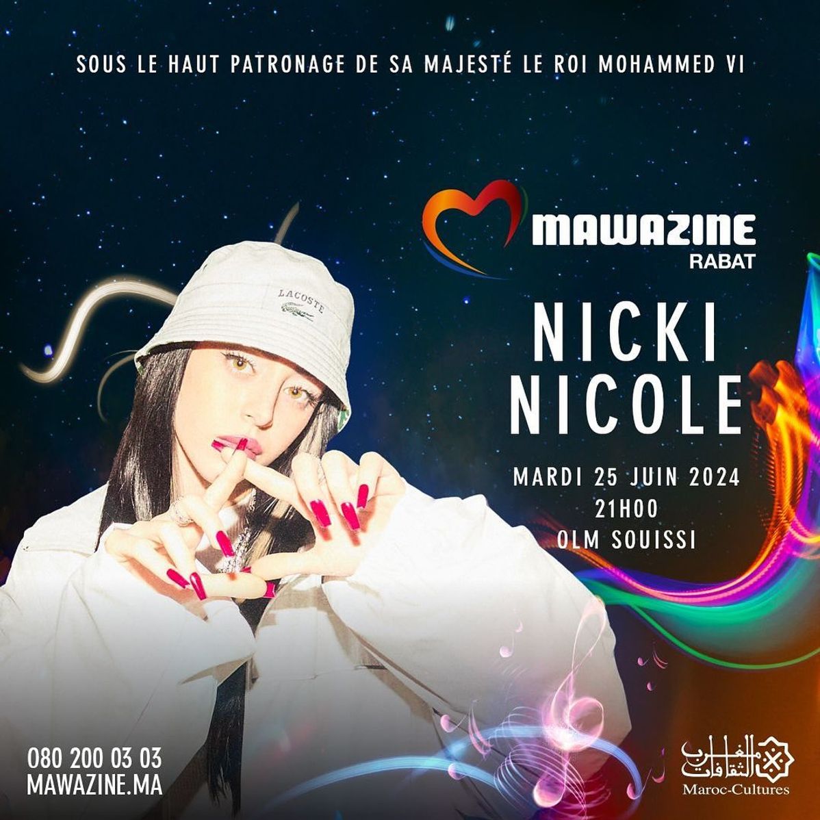 CAMILA CABELLO & NICKI NICOLE à Mawazine