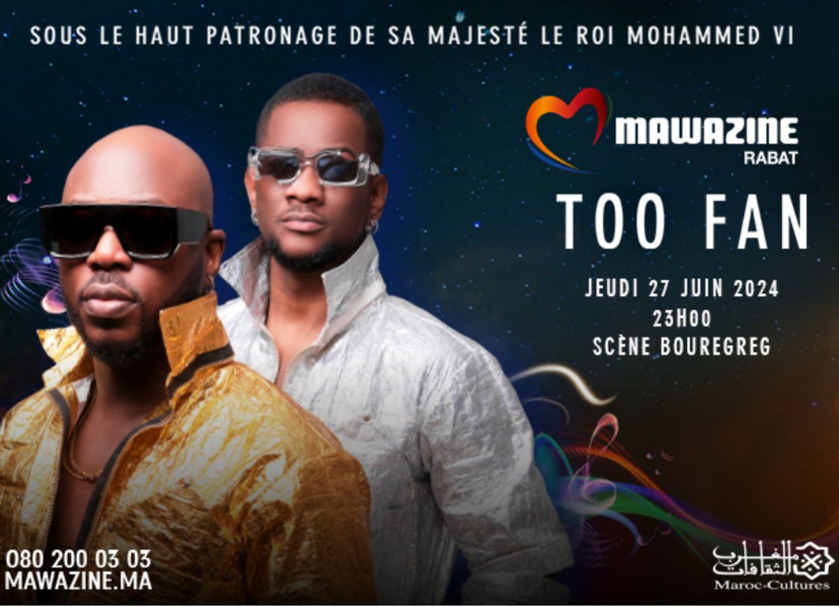 TOO FAN à Mawazine
