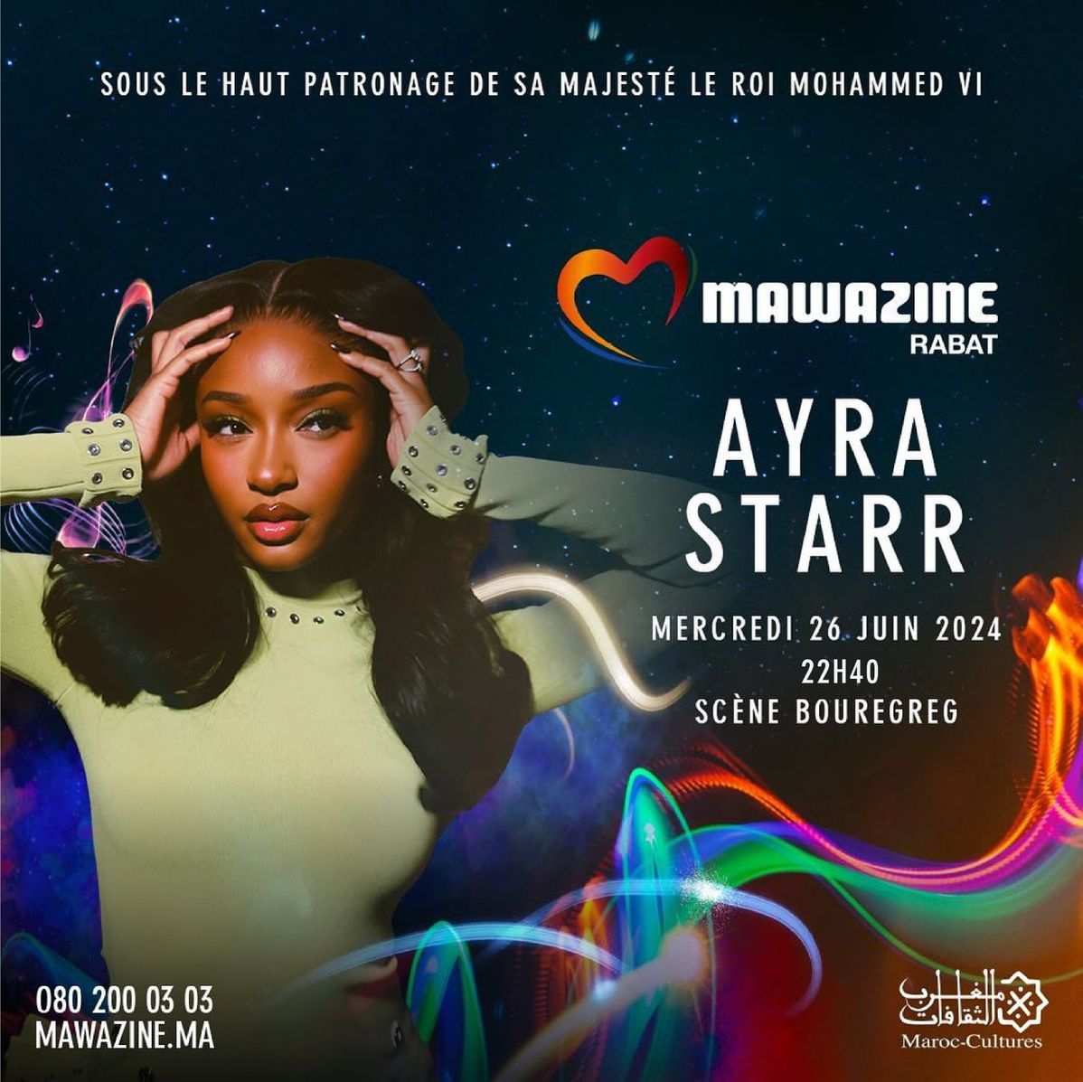 AYRA STARR à Mawazine