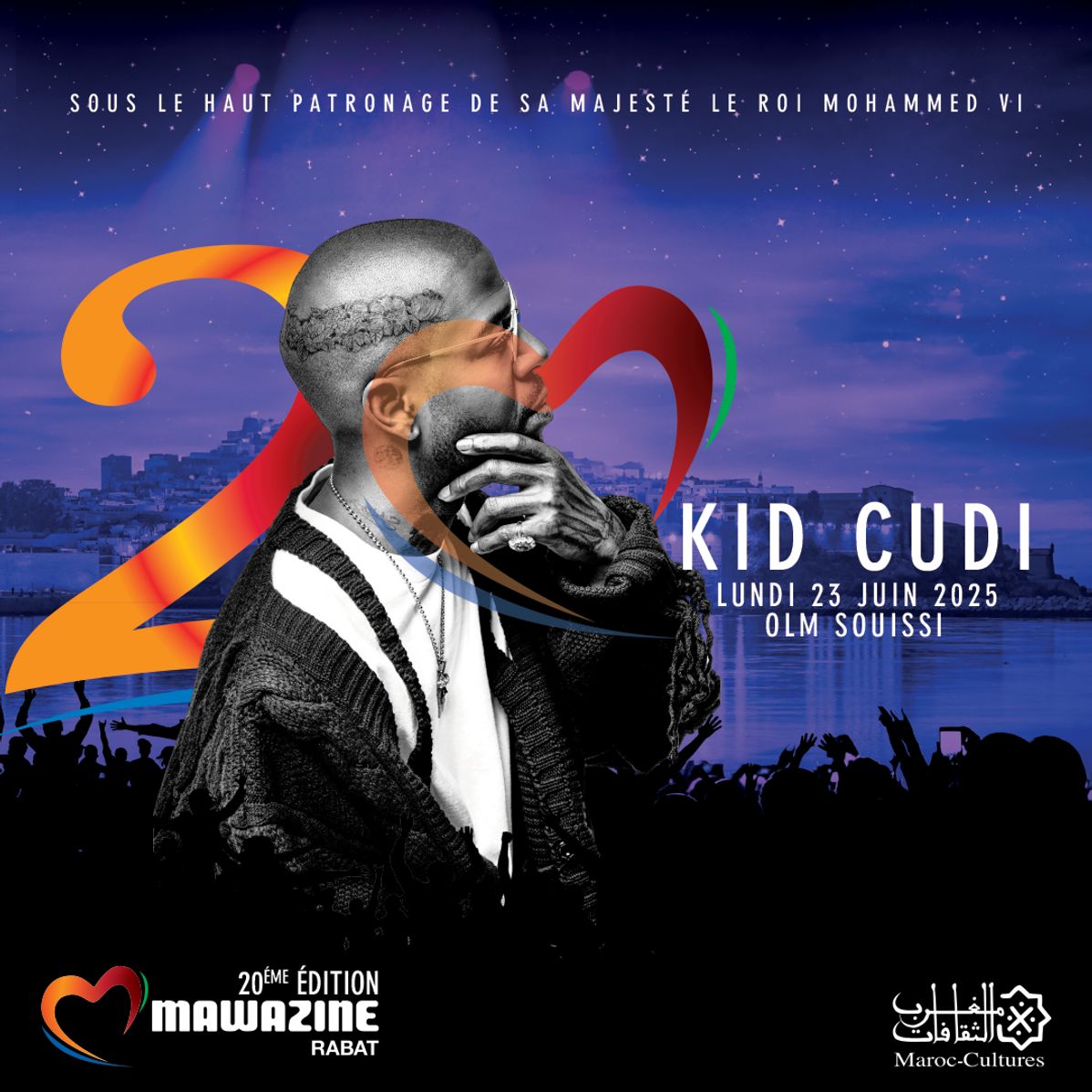 KID CUDI à Mawazine