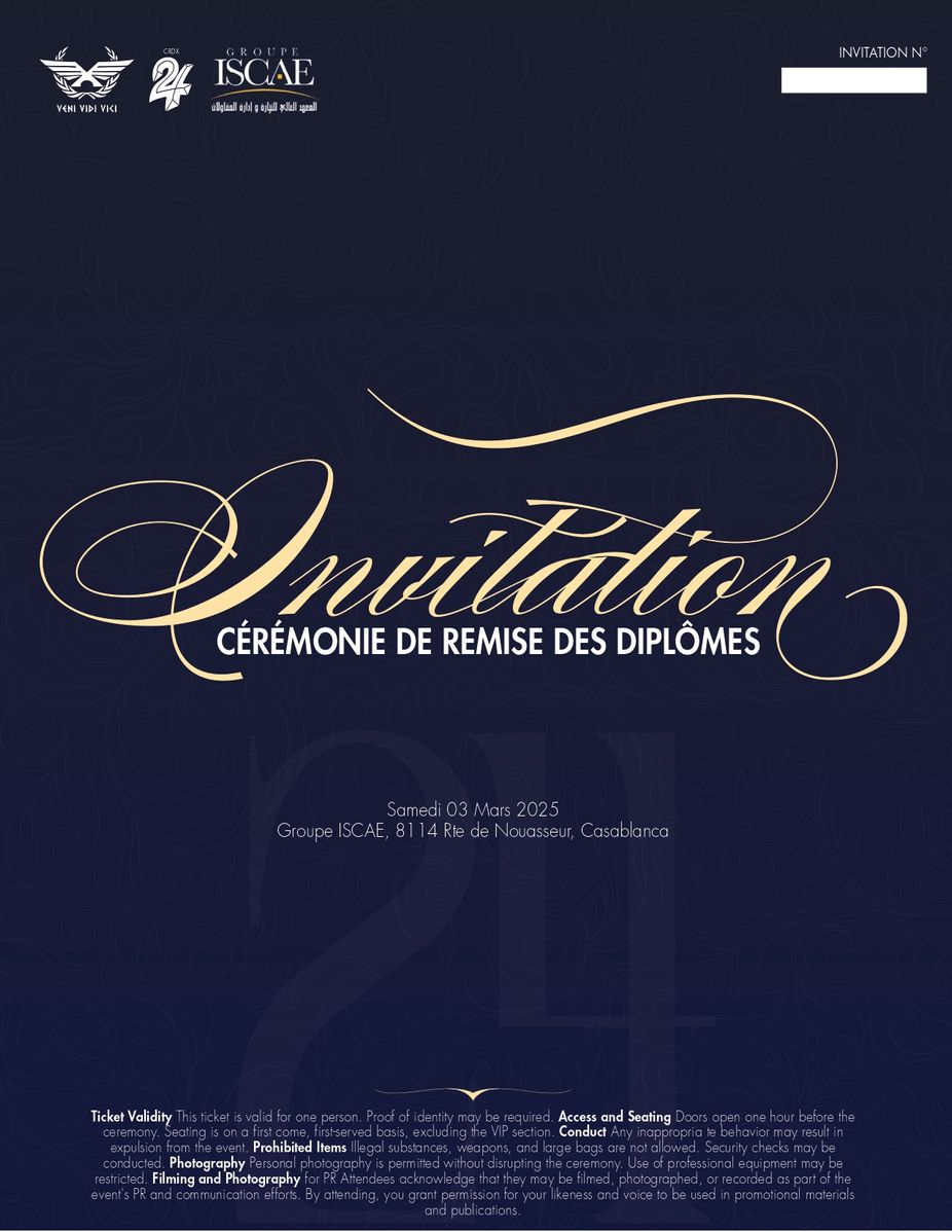 CRDX ISCAE PROMO 2024