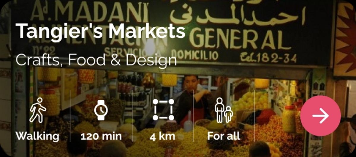 (EN) Audioguide CitizOn | Tangier's Markets