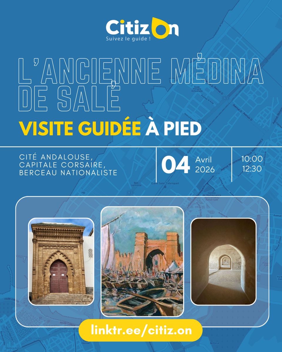 Visite guidée CitizOn | La Médina de Salé (04/04/2026)