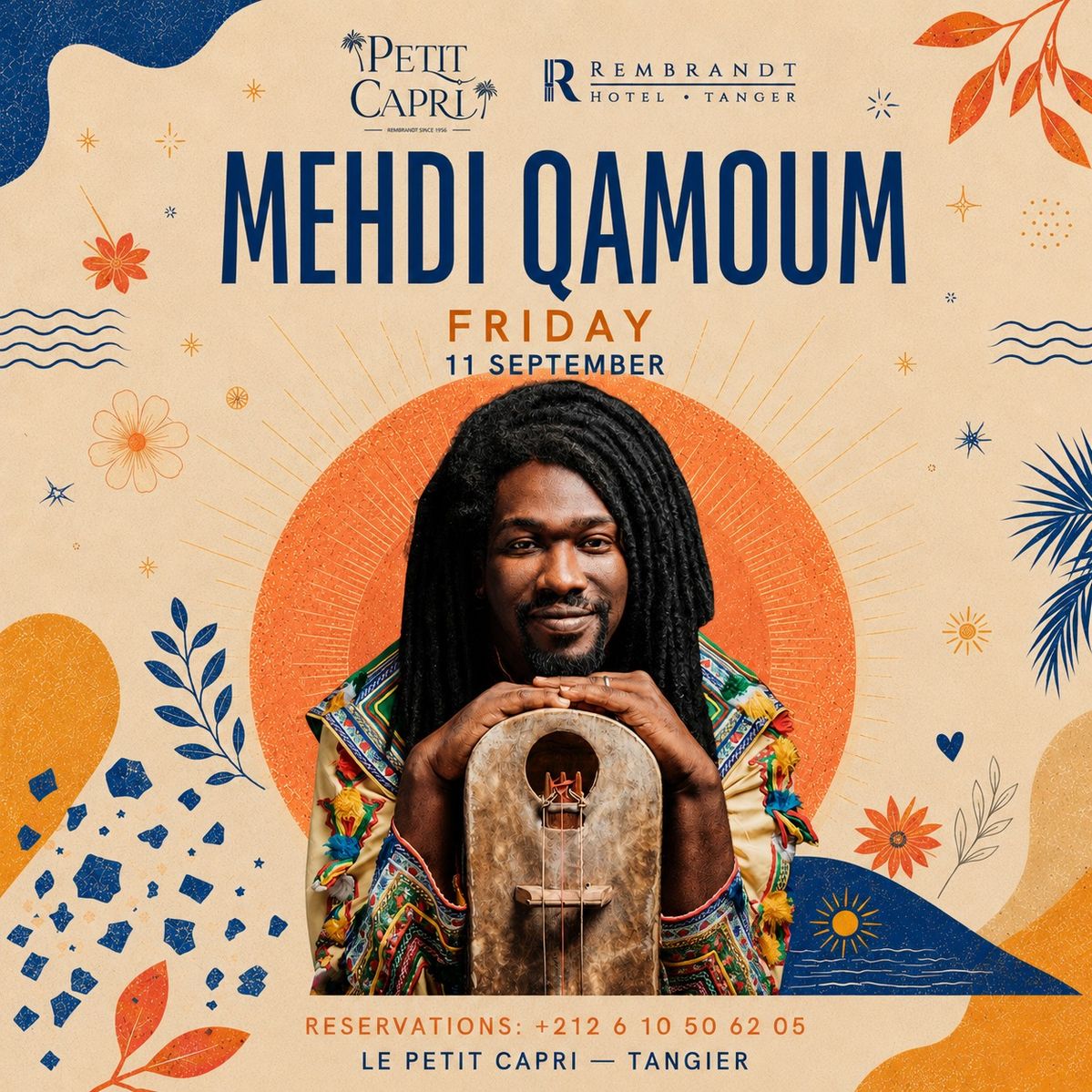 Gnaoua Night with Mehdi QAMOUM in Tangier