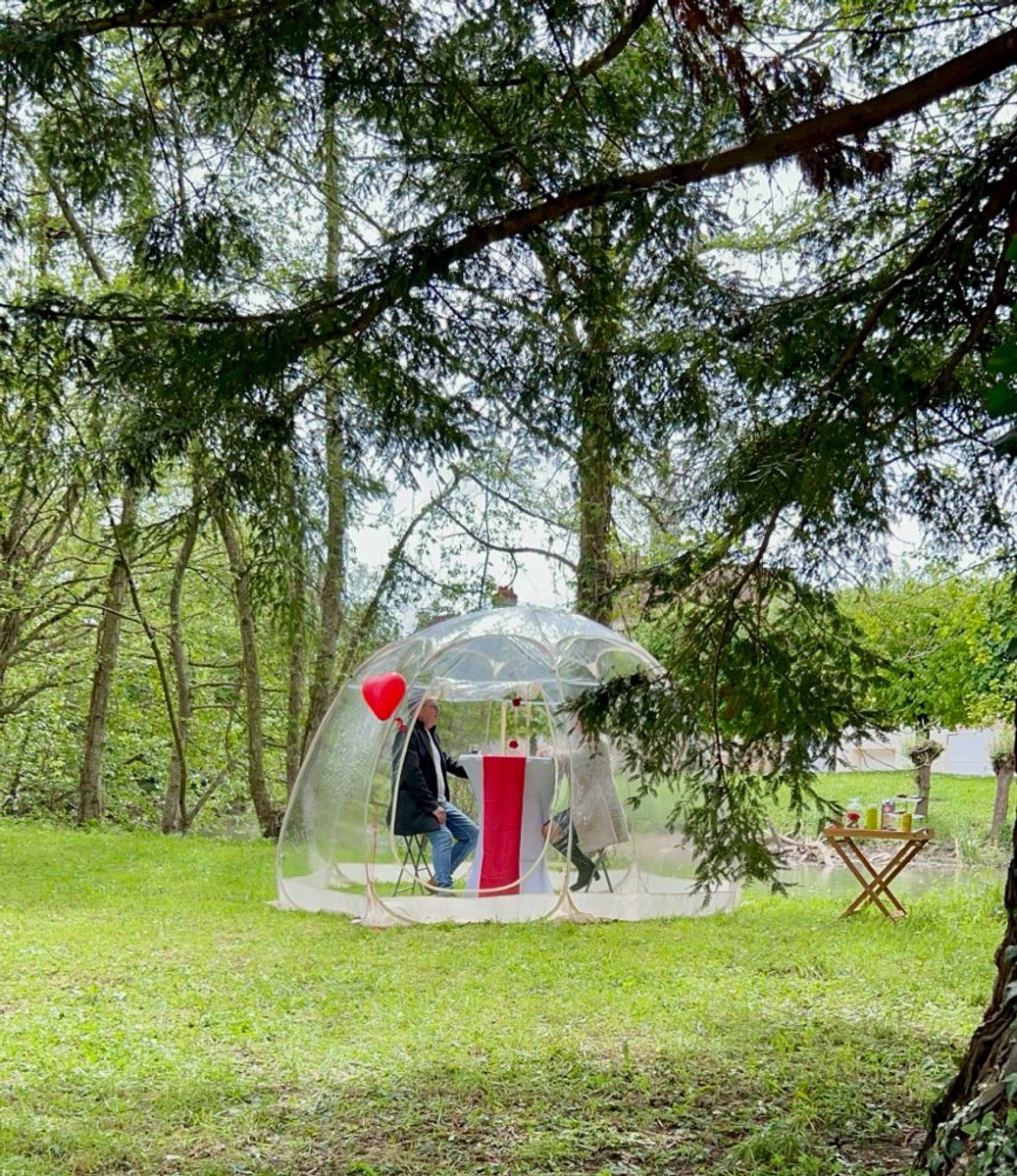 speed dating dans une bulle 40 ans et plus
