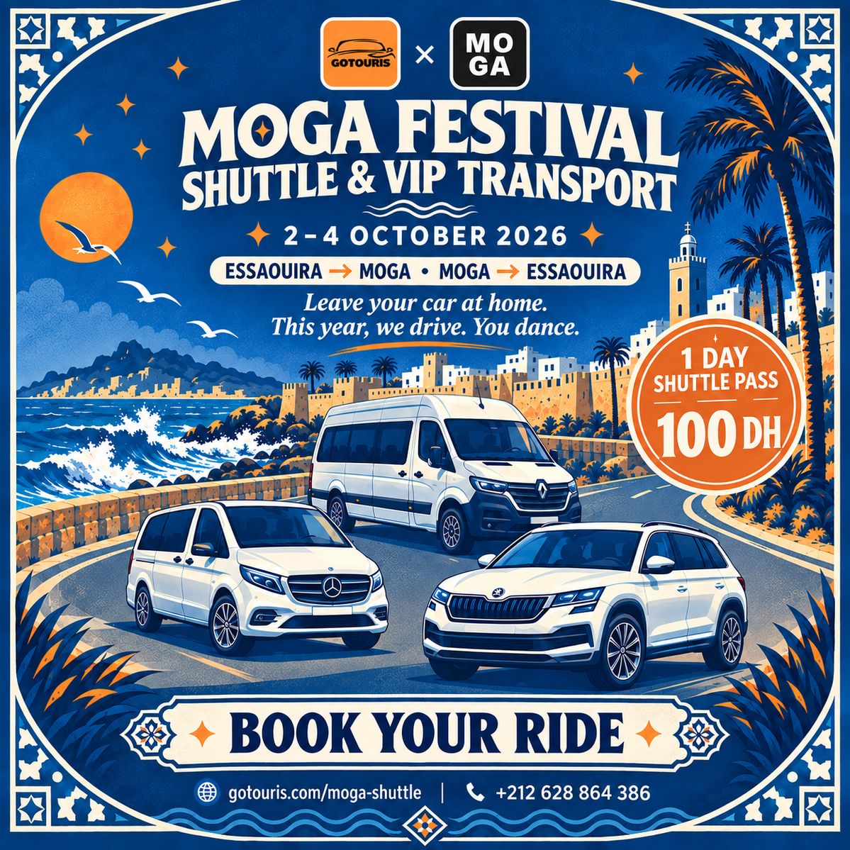 Gotouris x Moga Festival Shuttle
