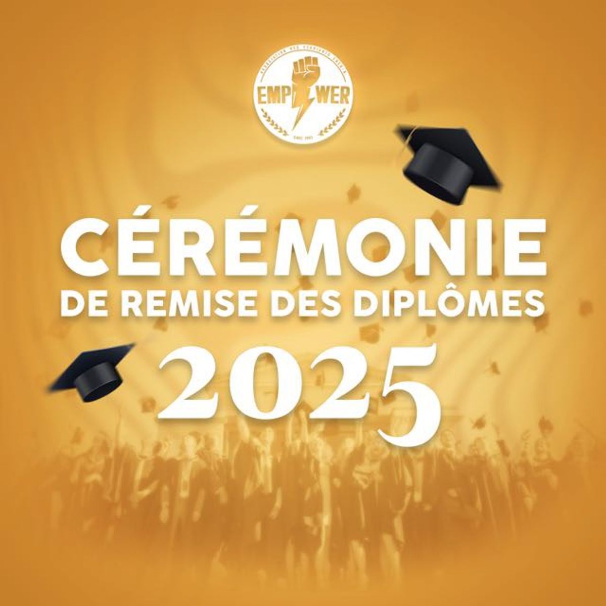 Cérémonie de remise des diplômes