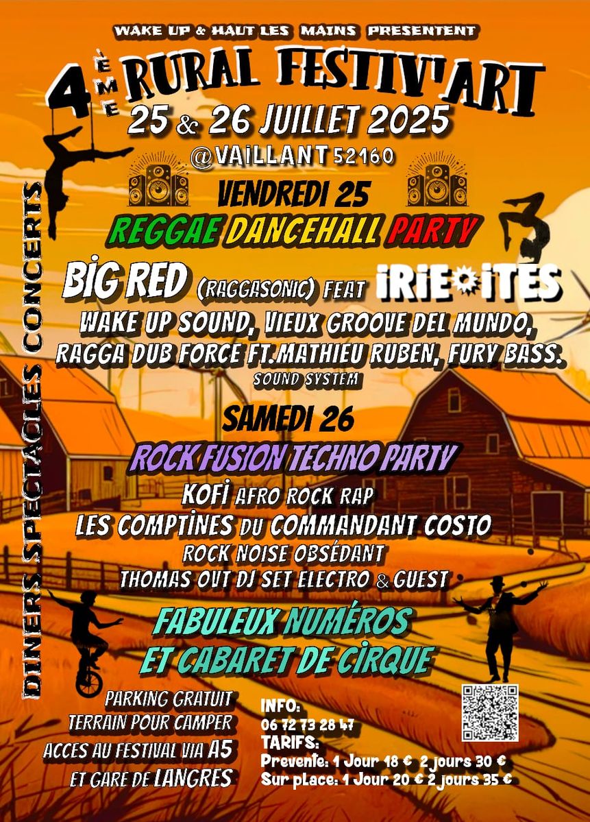 4ème Rural Festiv'Art 25 et 26 juillet 2025