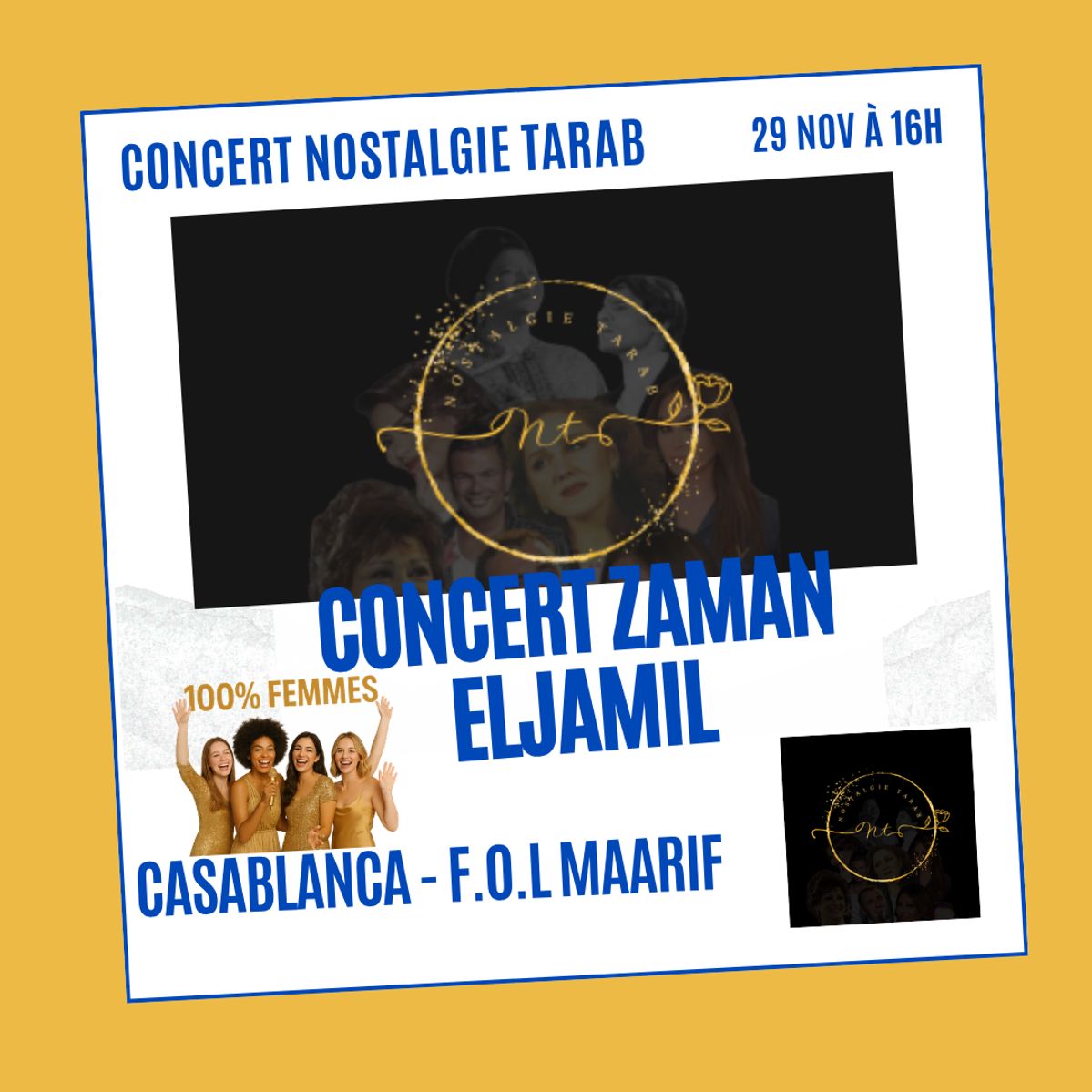 CONCERT CASABLANCA ZAMAN AL JAMIL