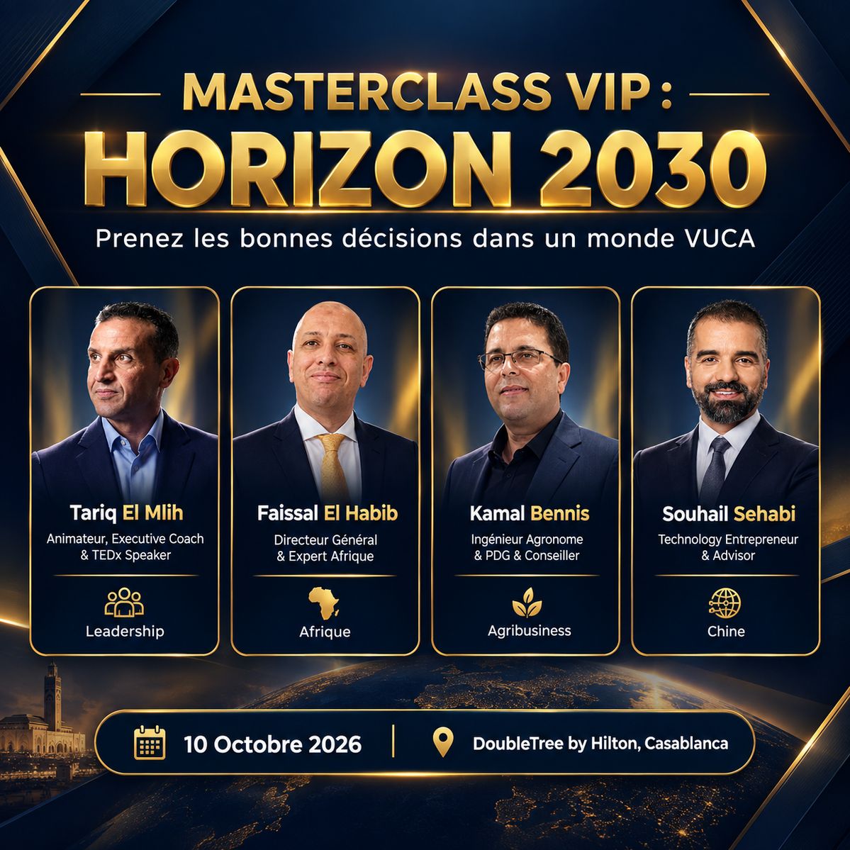 Masterclass VIP : Manager Morocco - Horizon 2030