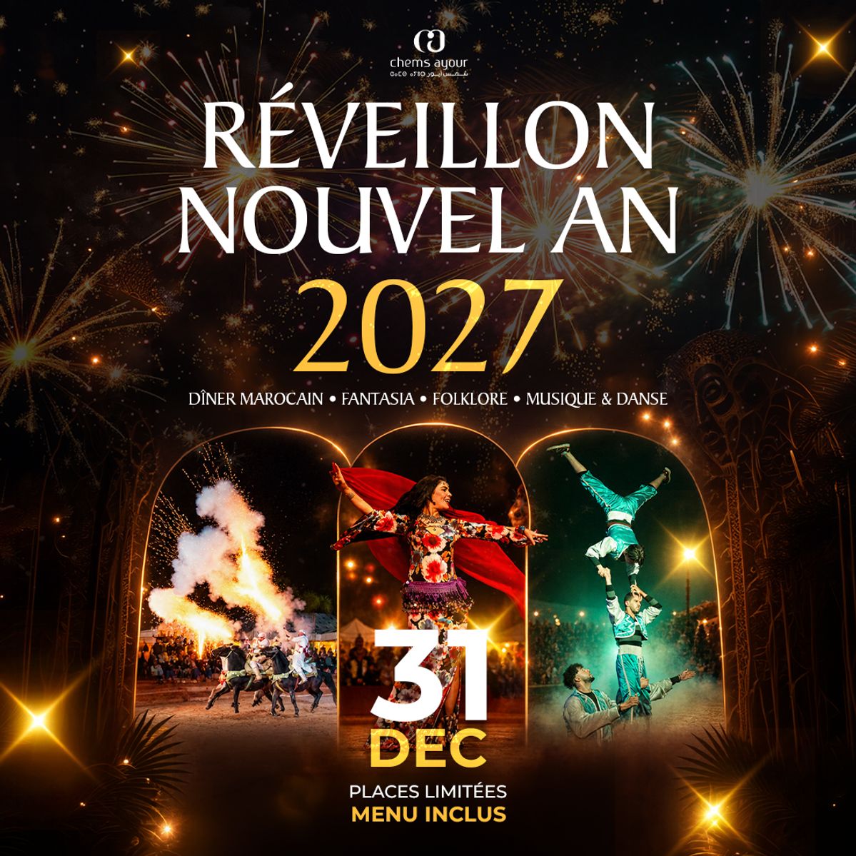 Réveillon 2027 - Une soirée d'exception
