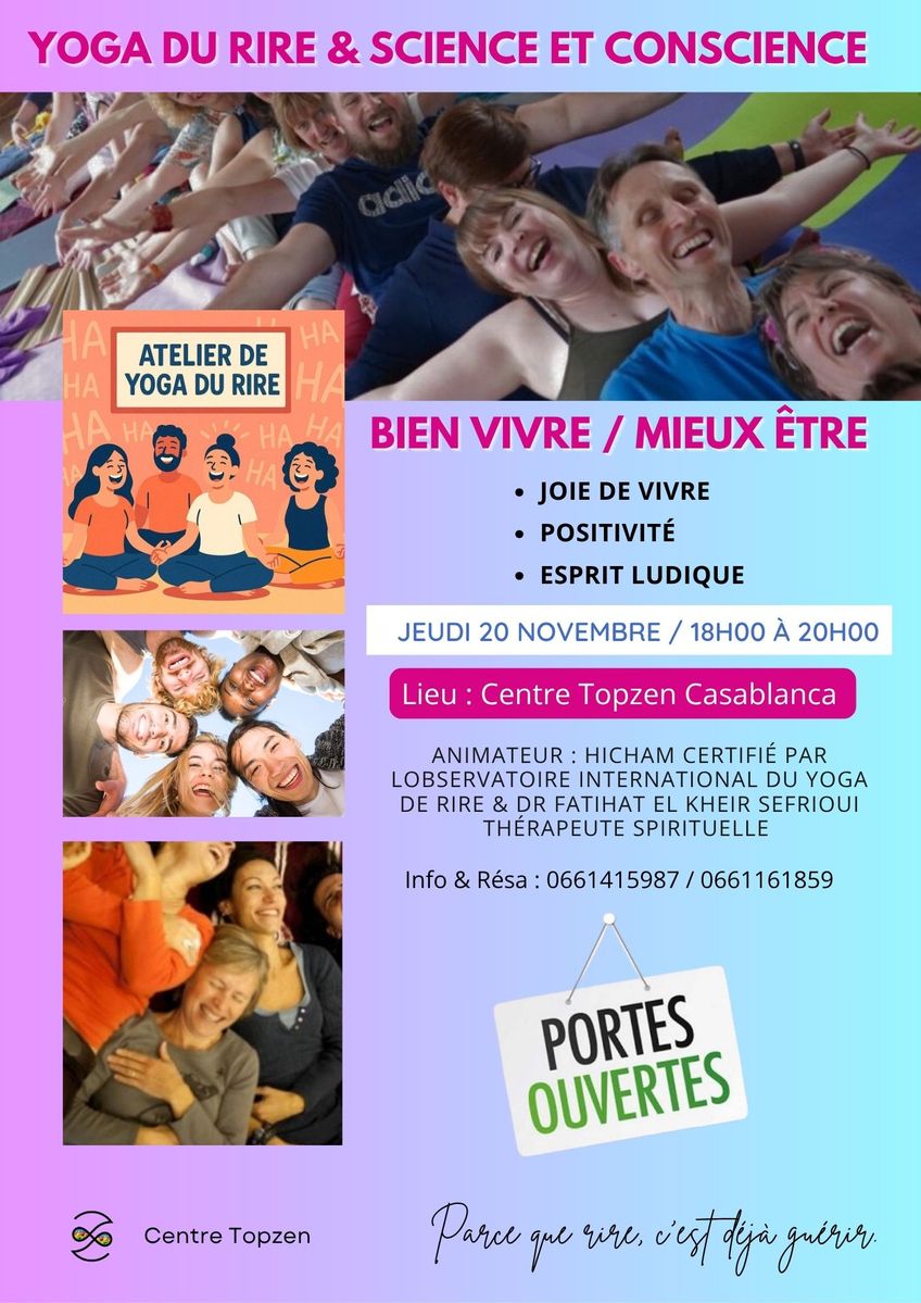 YOGA DU RIRE SCIENCE ET CONSCIENCE