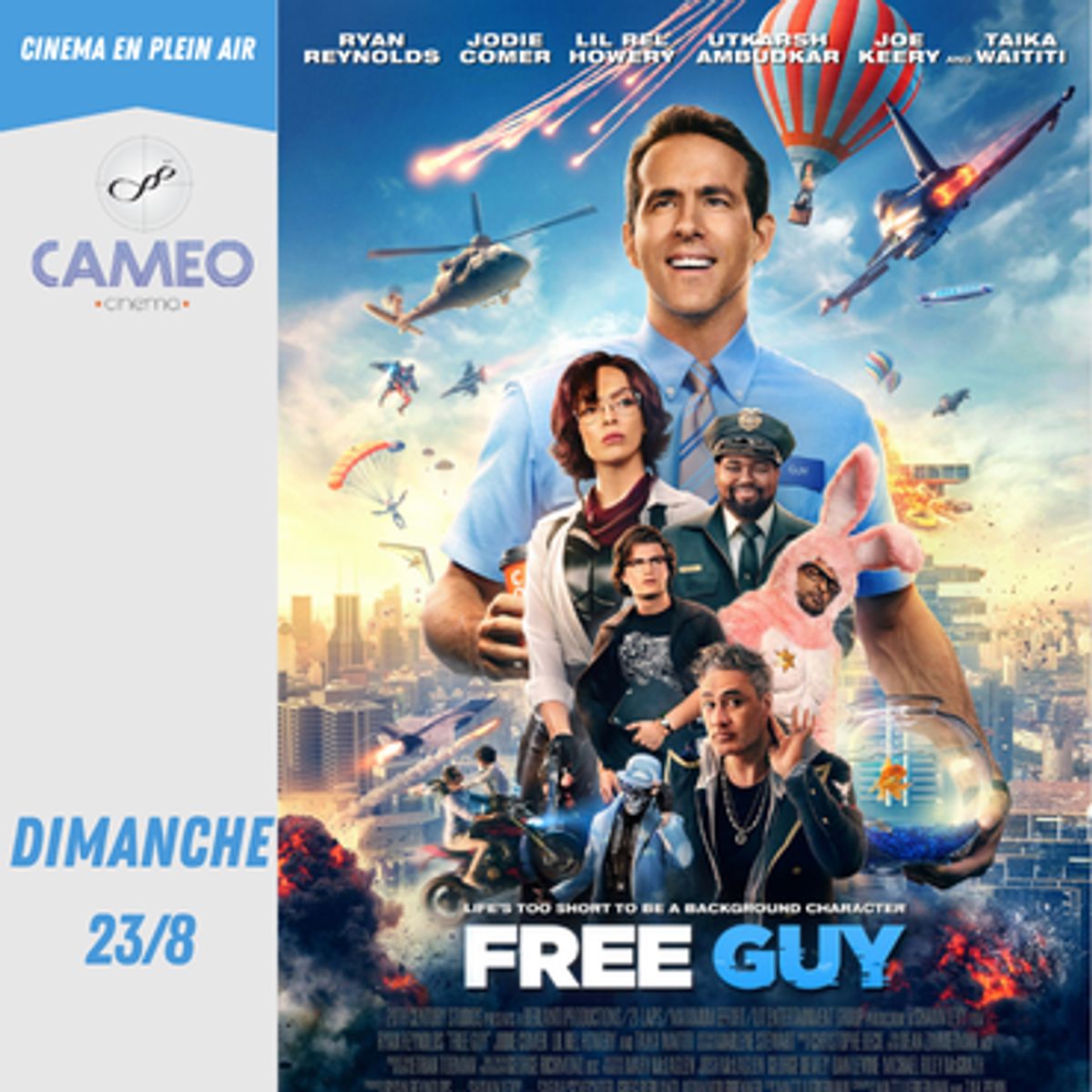 Free Guy (VOSTFR) - Dimanche 23 Août 2026