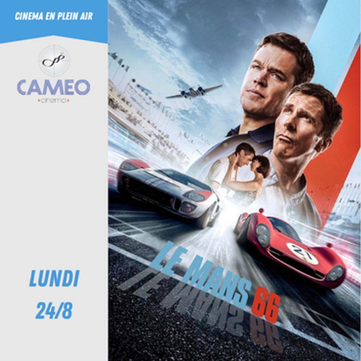 Le Mans 66 [Ford v Ferrari] (VF) - Lundi 24 Août 2026