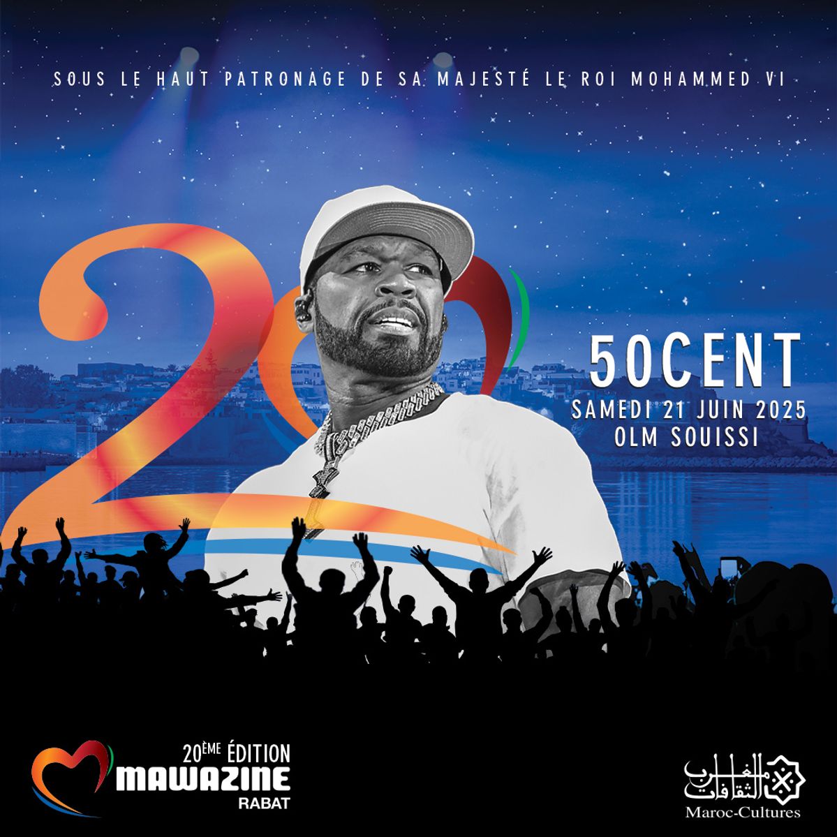 50 CENT à Mawazine