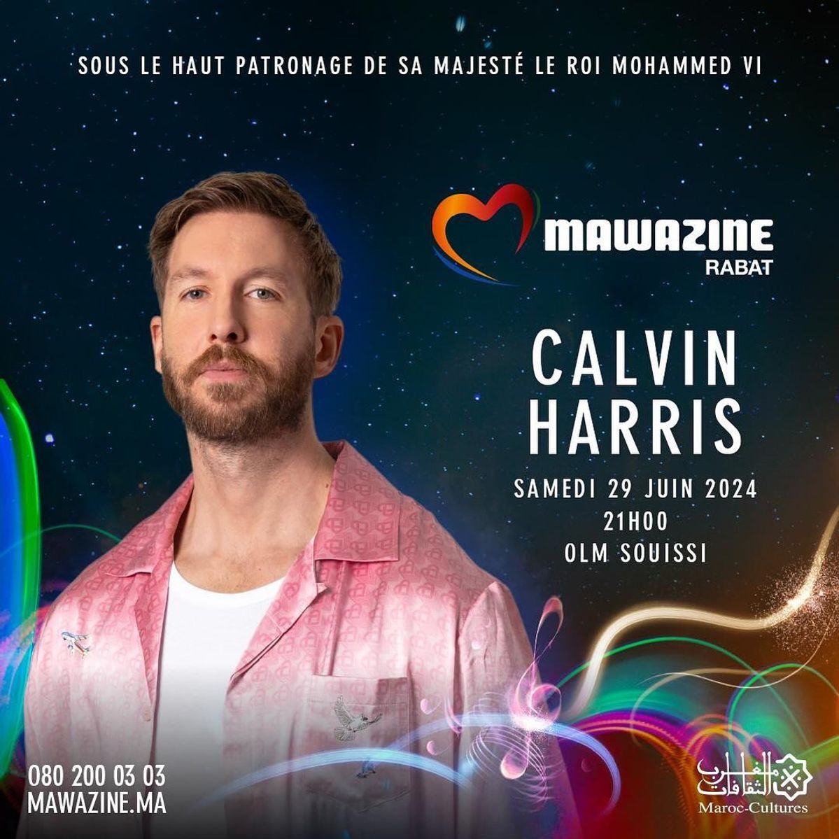 CALVIN HARRIS & MK à Mawazine