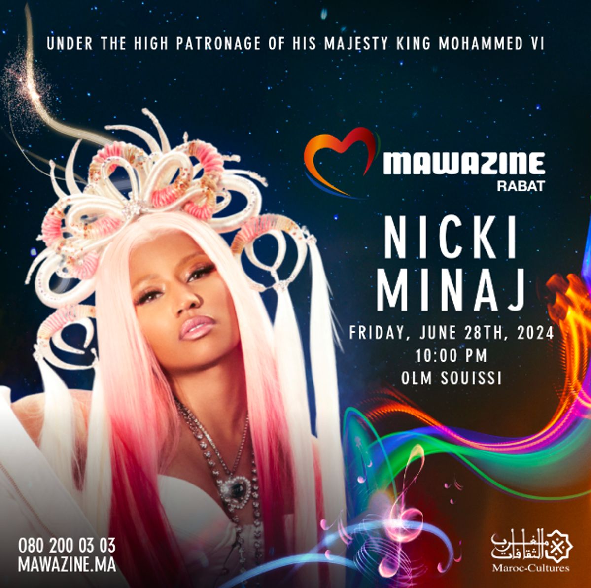 NICKI MINAJ à Mawazine