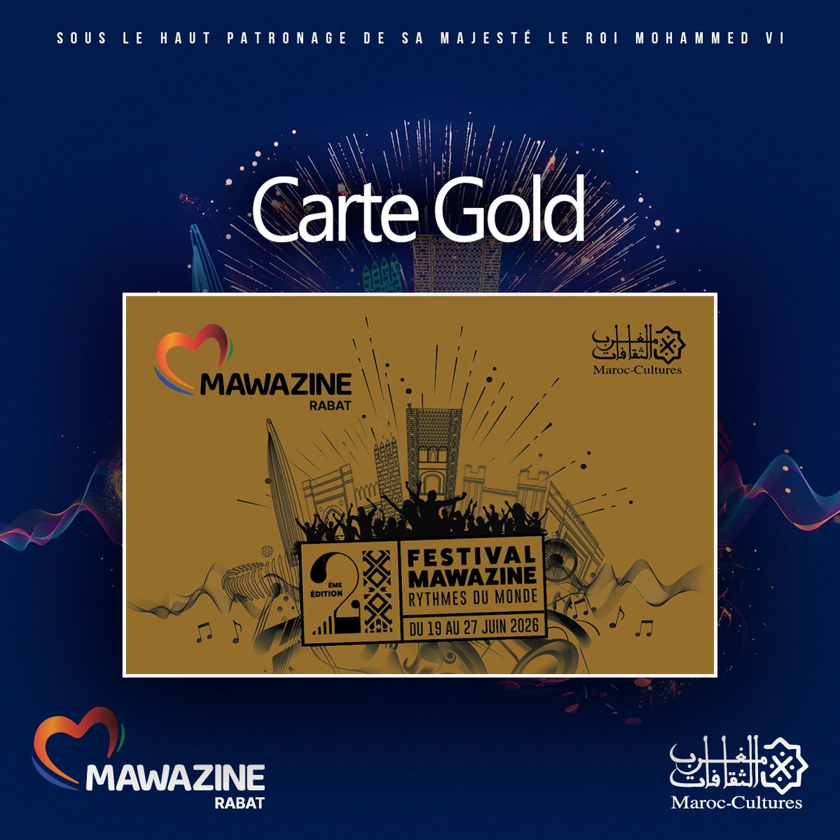 Carte Gold Mawazine