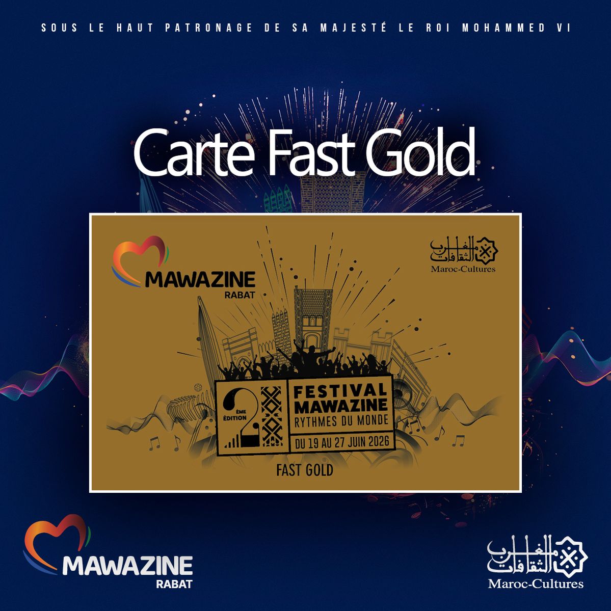 Carte Fast Gold Mawazine