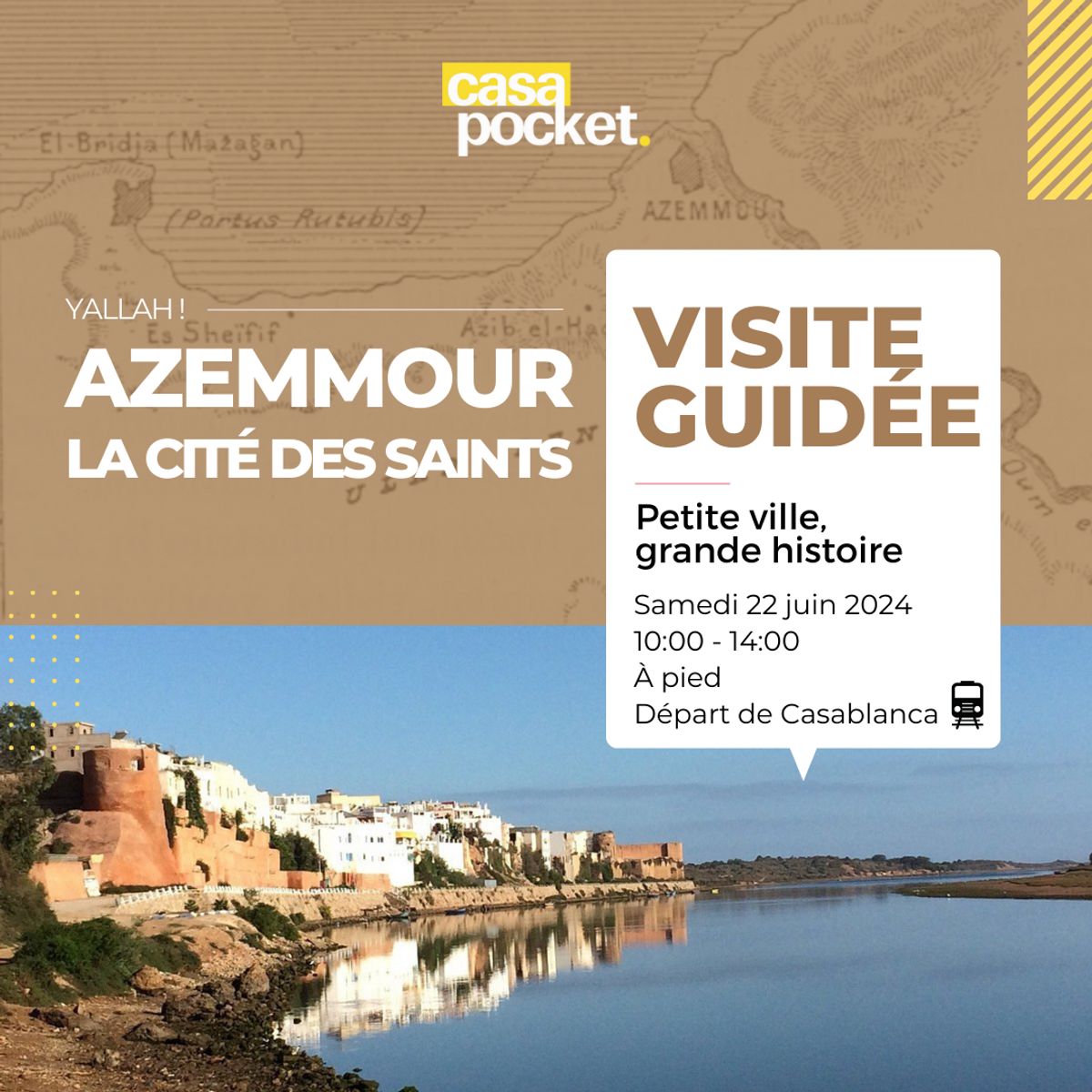 Visite guidée d'Azemmour, la Cité des Saints (22/06/2024)