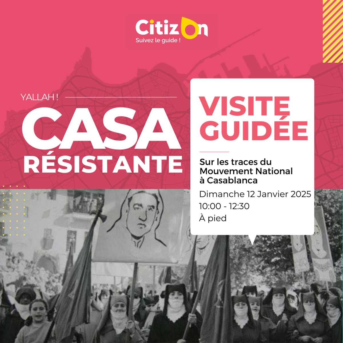 Visite guidée CitizOn | Casa Résistante (12/01/2025)