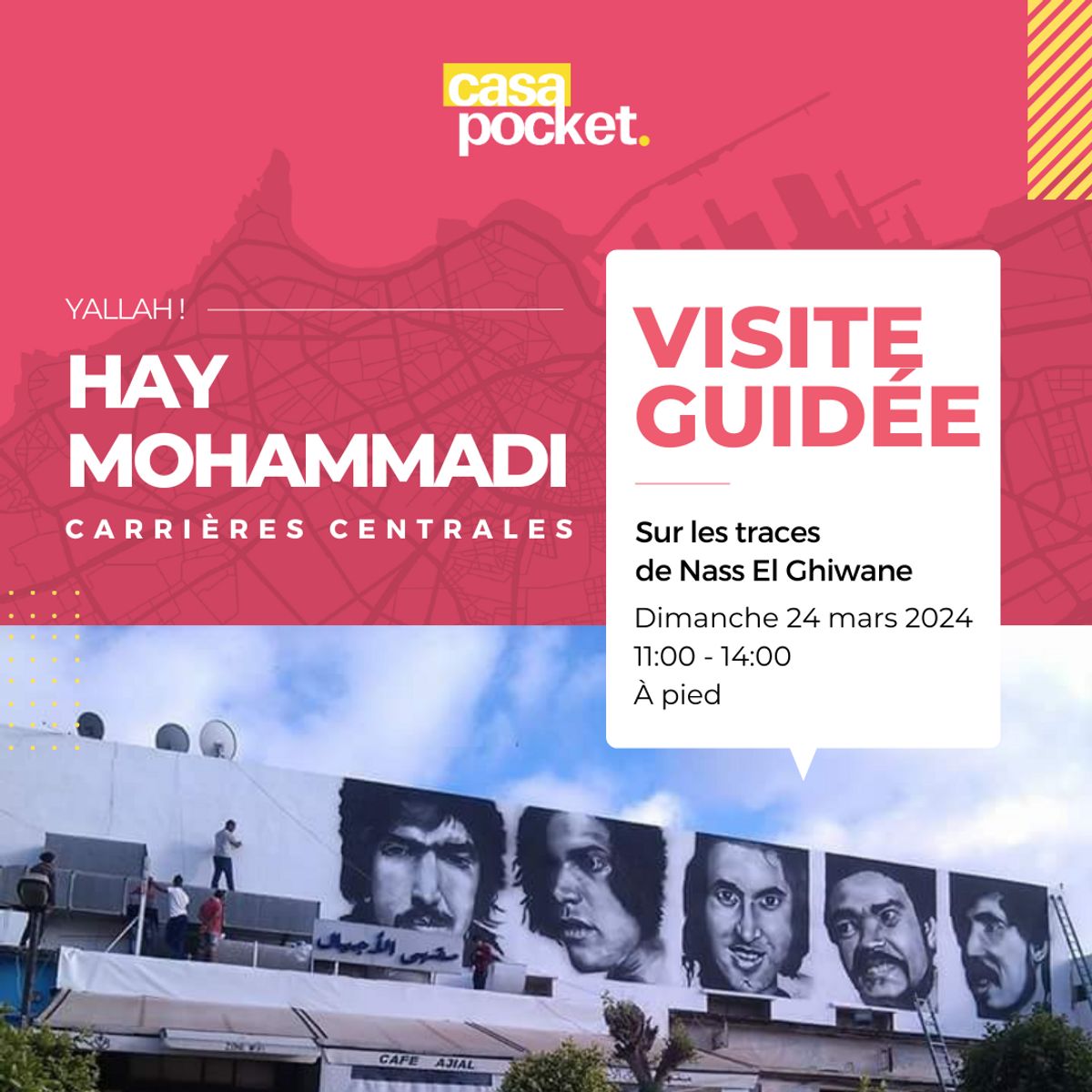 Visite guidée de Hay Mohammadi à Casablanca (24/03/2024)