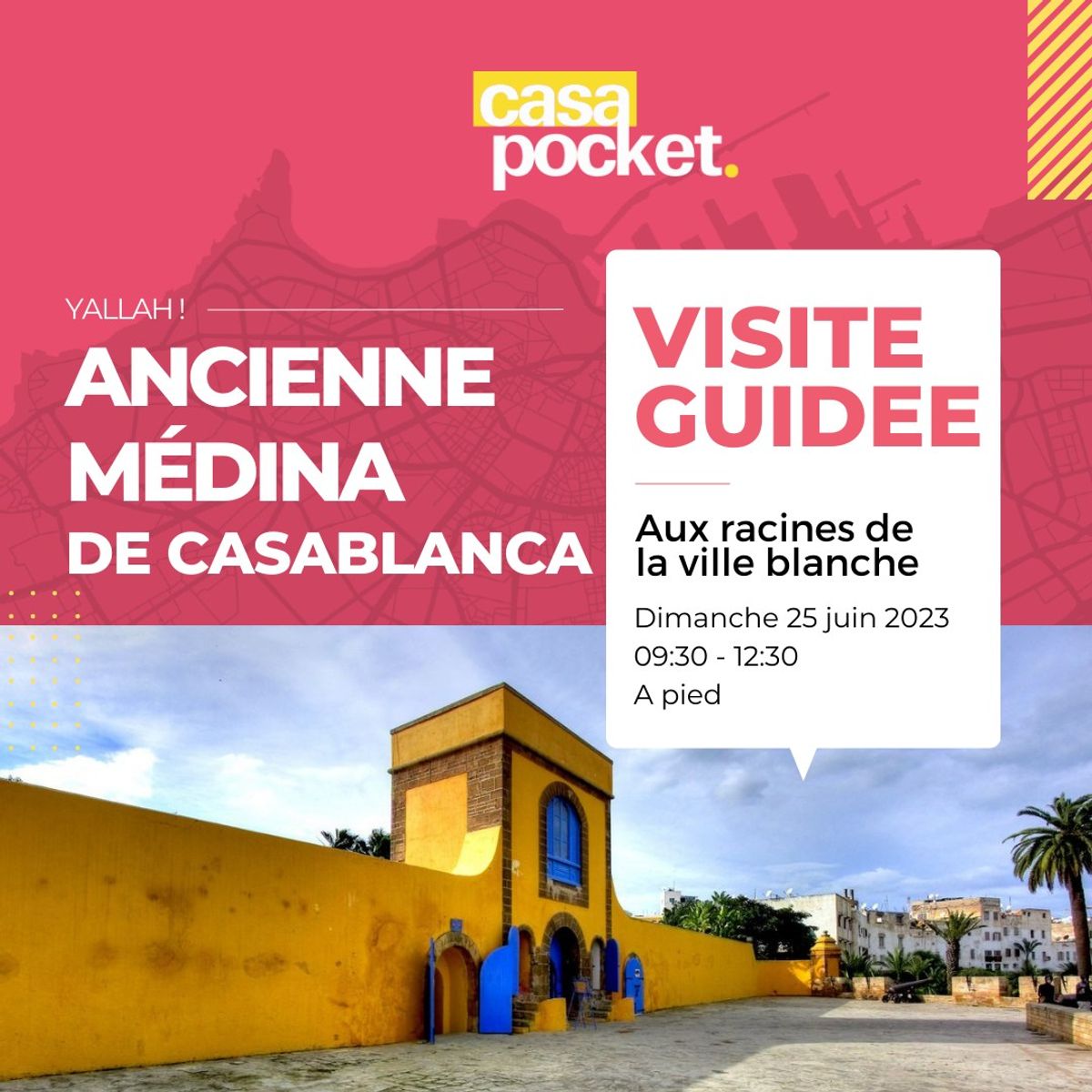 Visite guidée Ancienne Médina de Casablanca (à pied)