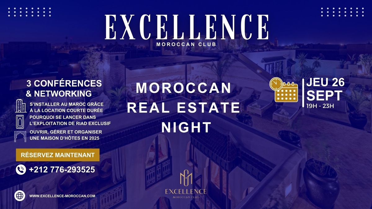 Moroccan Real Estate Night