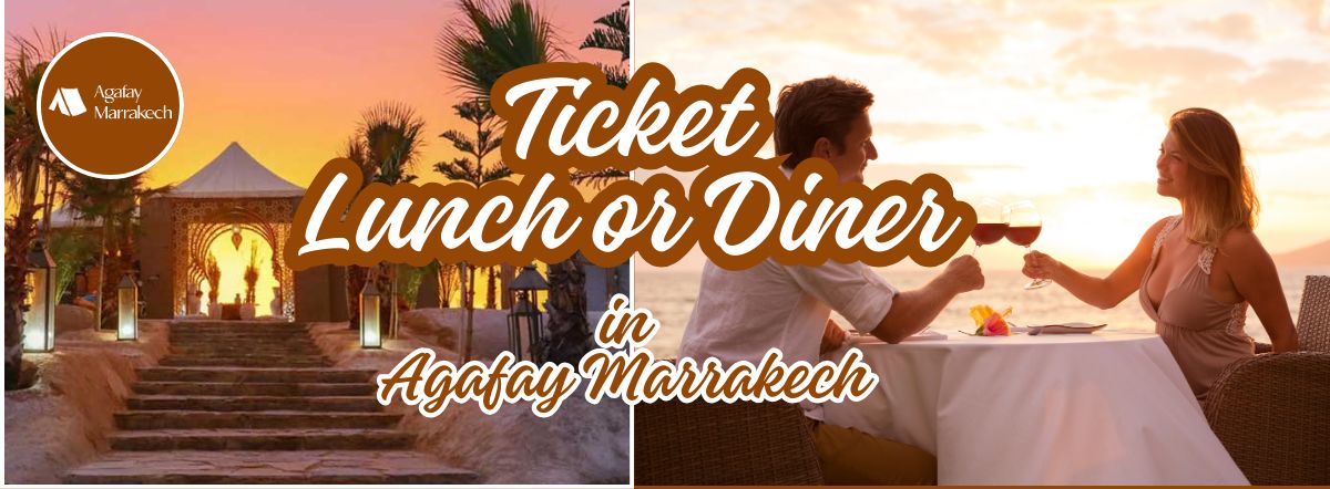 Lunch, Diner Show  / Déjeuner, Dîner Show  - Agafay Desert Marrakech