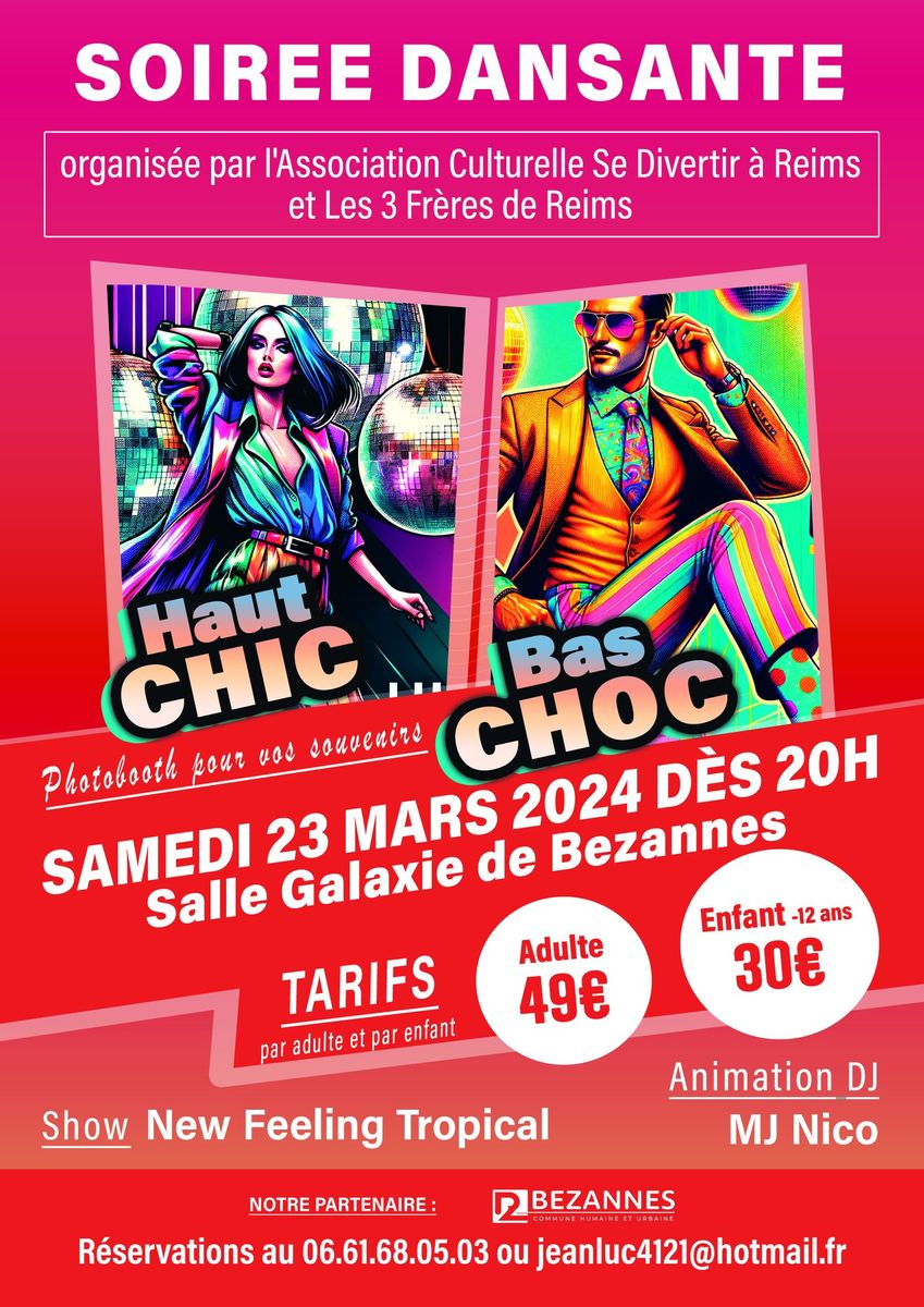 Soirée Haut Chic & Bas Choc