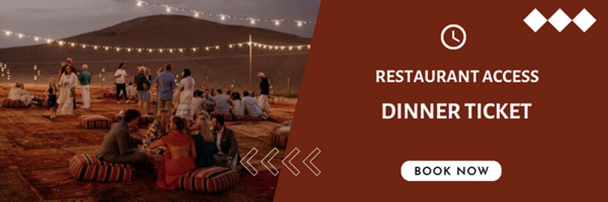 Lunch, Diner / Déjeuner, Dîner - Agafay Desert Experiences & Tickets