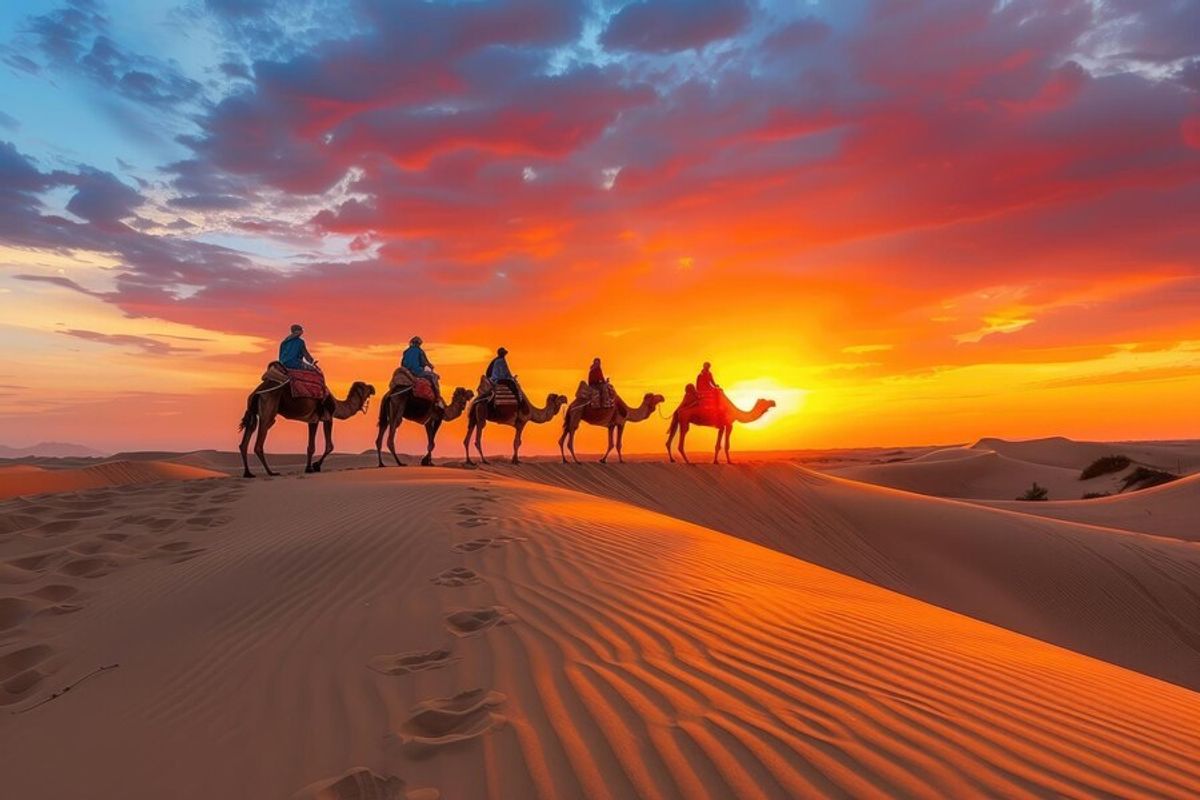 Merzouga : Oasis, dunes d'or et ciel étoilé Weez_Charlène !