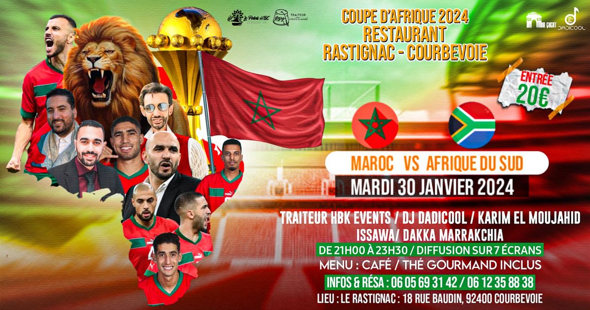 Maroc vs Afrique du sud