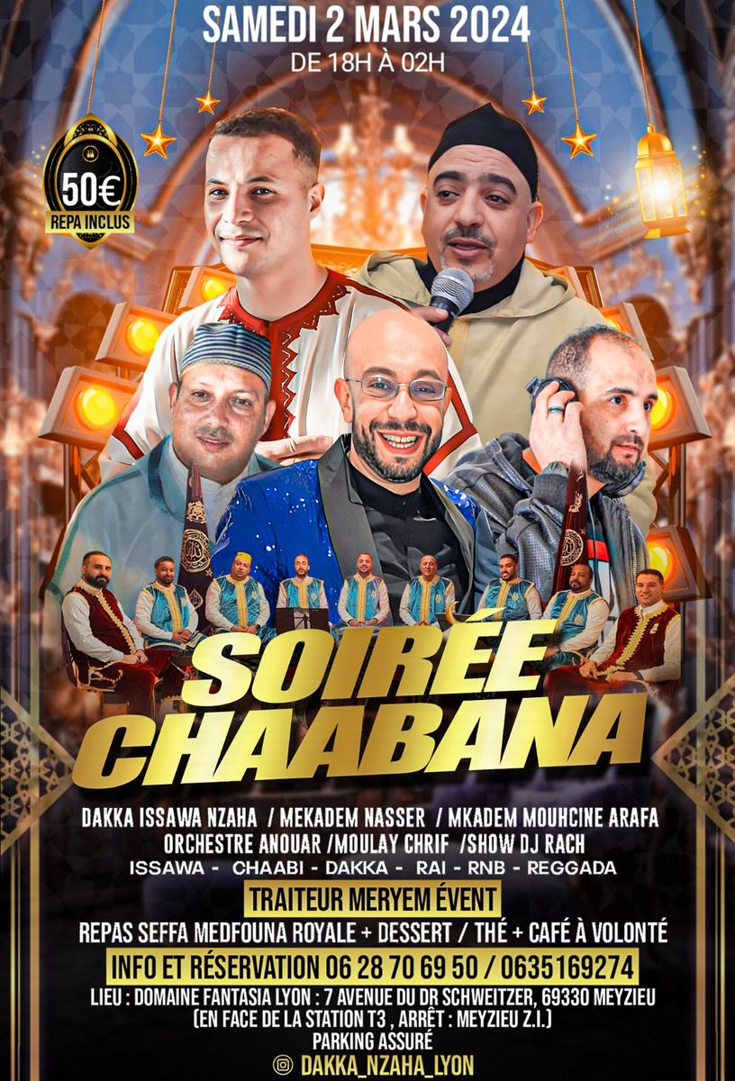 SOIRÉE CHAABANA