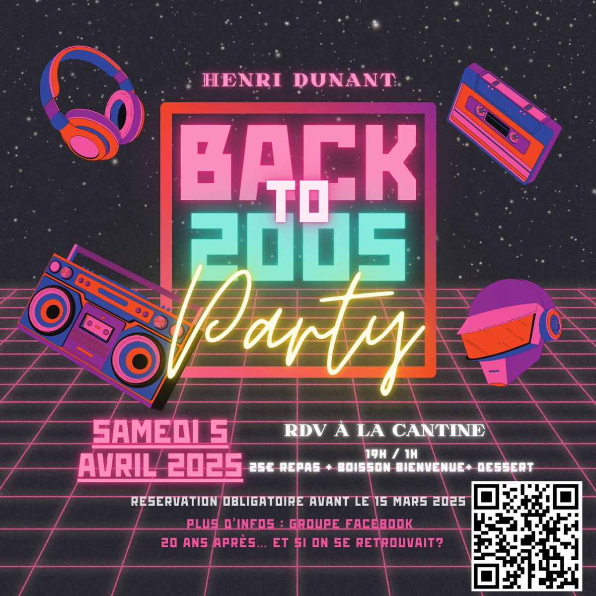Soirée des anciens élèves du collège Henri dunant