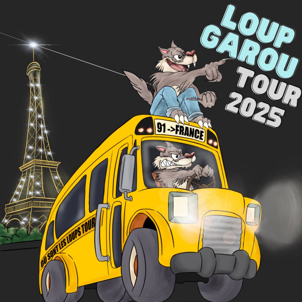 LOUP GAROU TOUR ‼️‼️ 🚌🐺