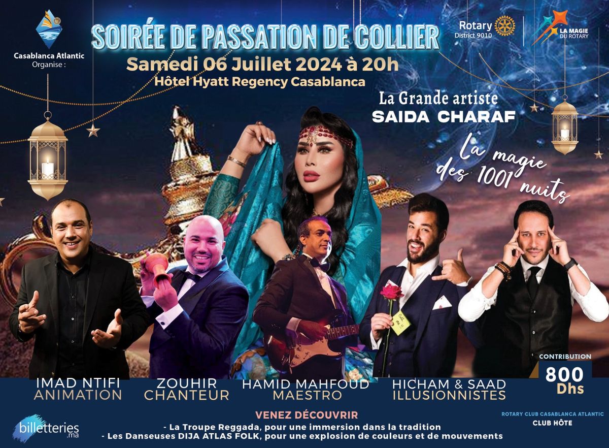 Soirée de Gala de Bienfaisance au Hyatt Régency de Casablanca