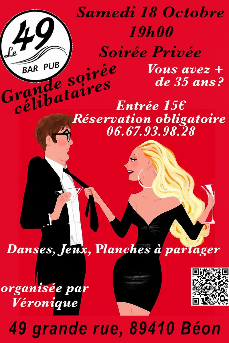 soirée célibataires 35 et plus