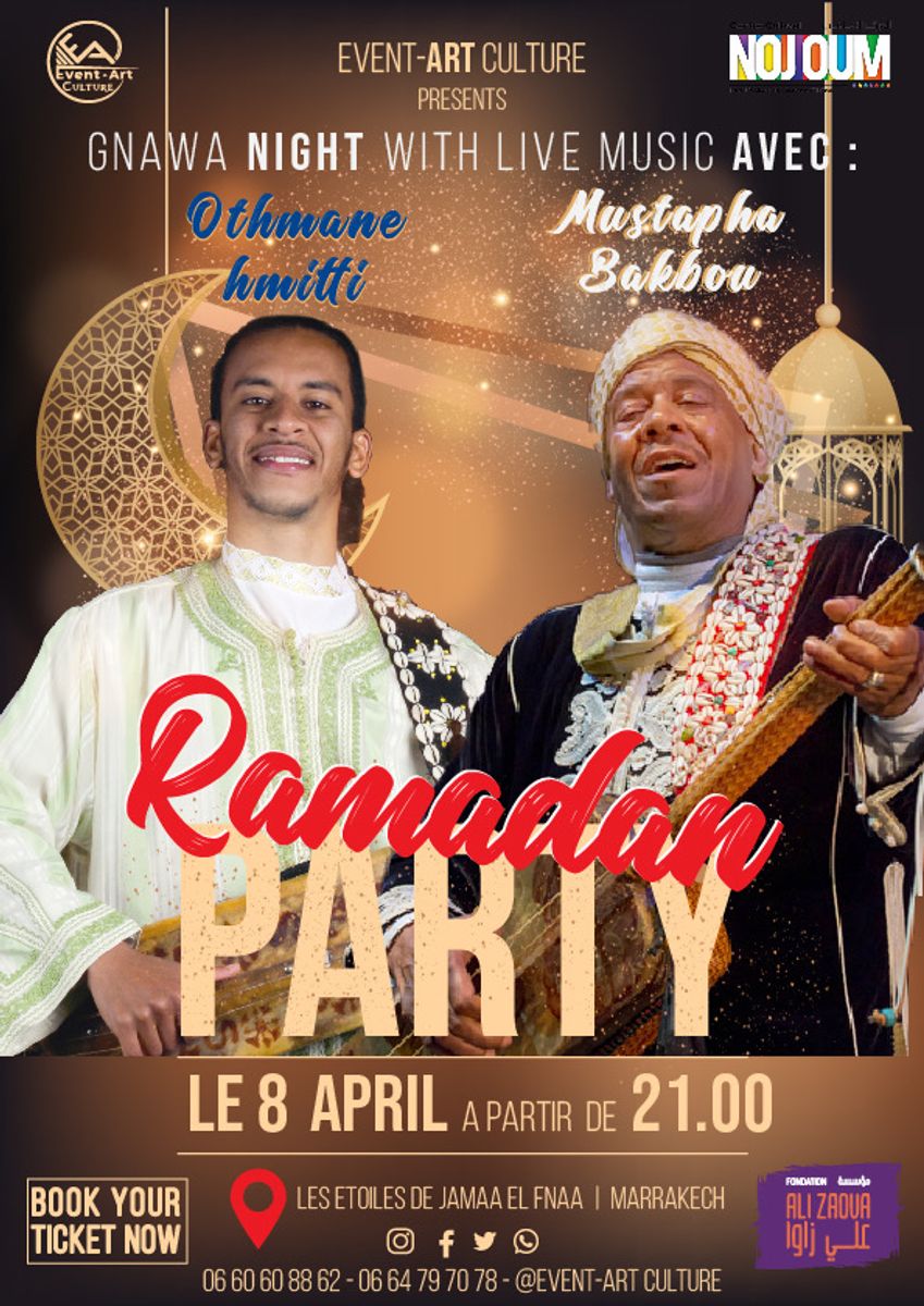 Soirée Gnawa nigh live music