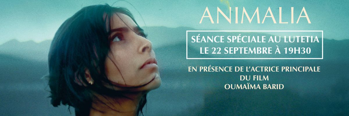 Séance spéciale du film Animalia en présence de l'actrice principale au Lutetia