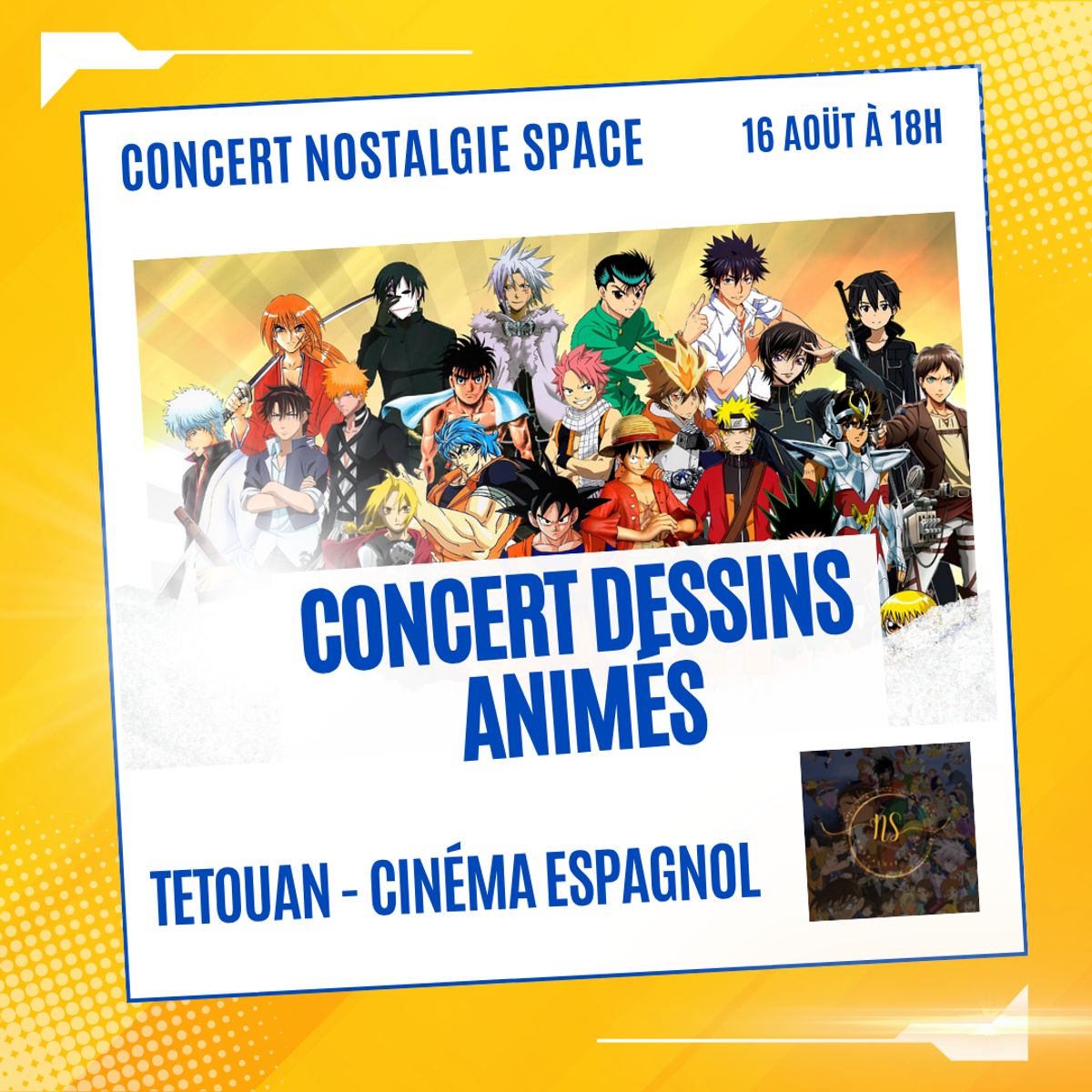 CONCERT TETOUAN DESSIN ANIMÉ